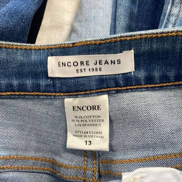 Encore‎ high-rise destroyed skinny jeans - Picture 4 of 6